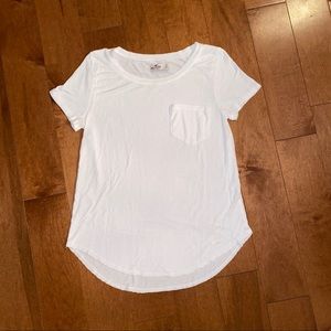FINAL SALE Hollister Plain White T-Shirt